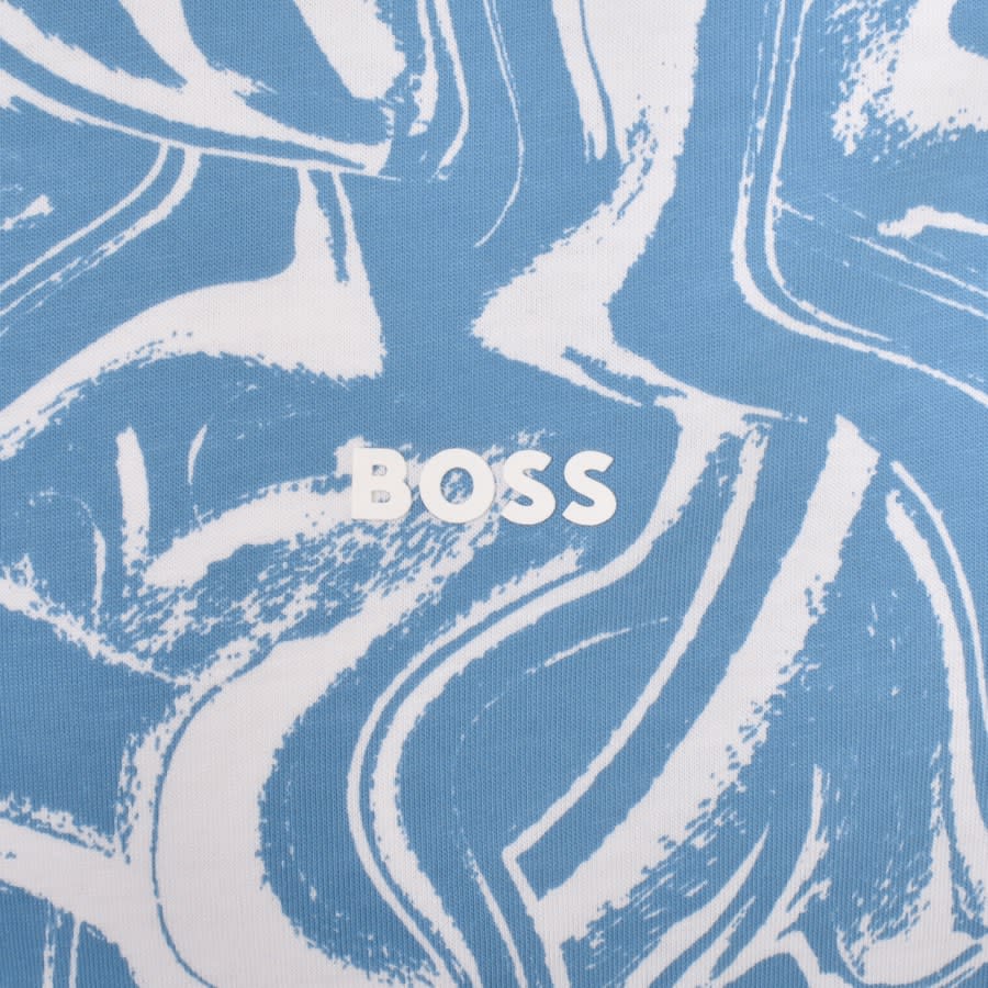 BOSS Ocean T Shirt Blue